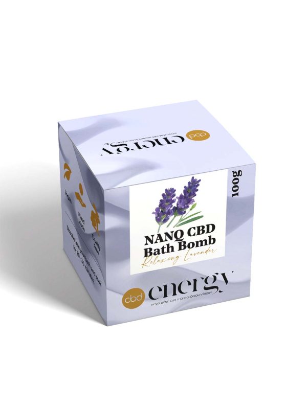 NANQ CBD guľa do kúpeľa - Lavender